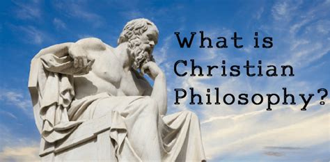 Christian philosophy 
