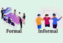 Formal and informal speeches