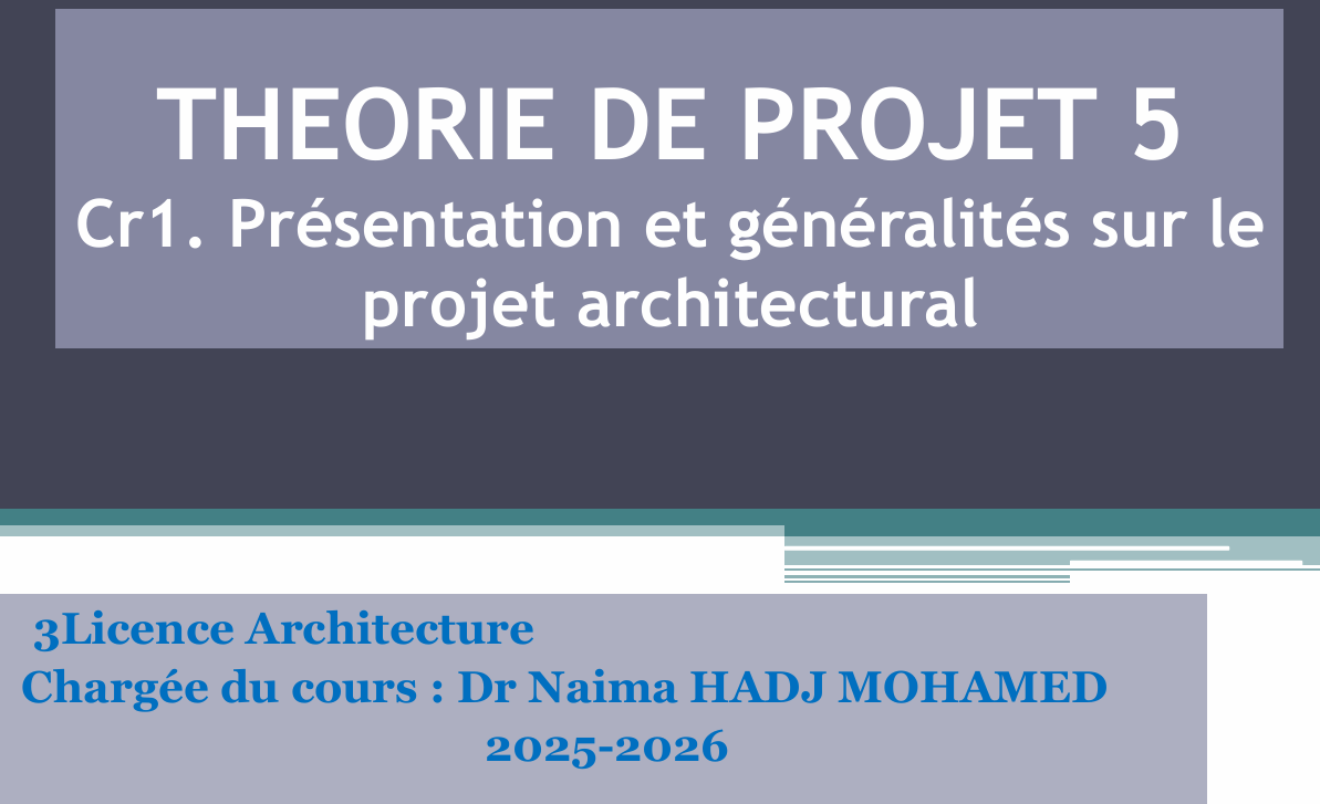Théorie de projet 5